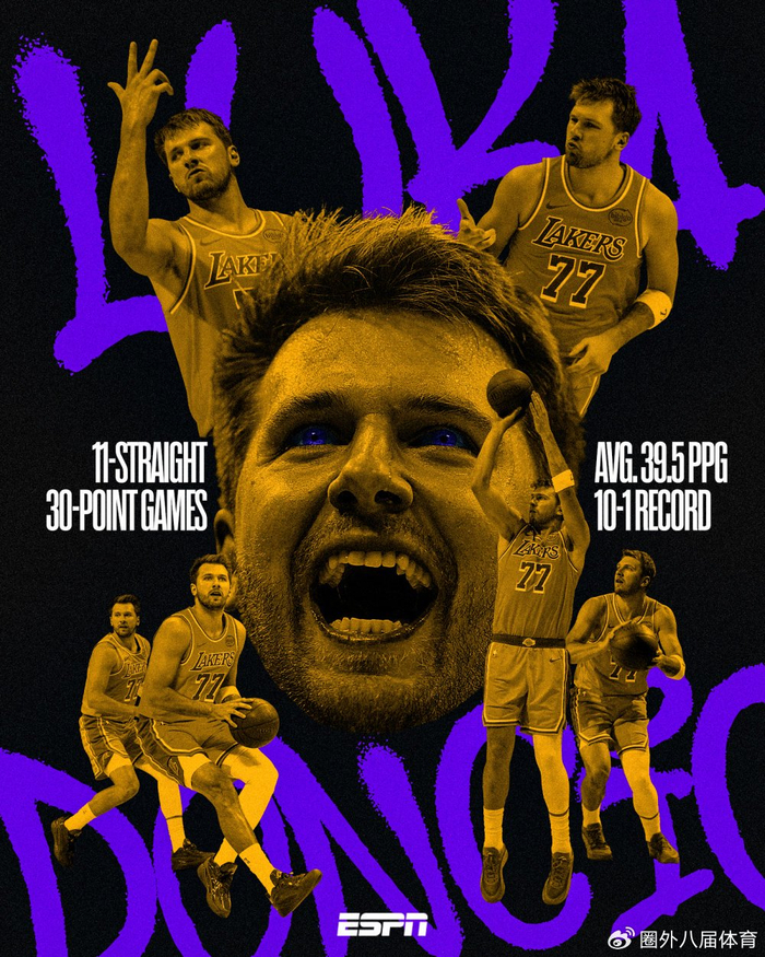 东契奇单场43分创多项纪录 湖人客场力克步行者