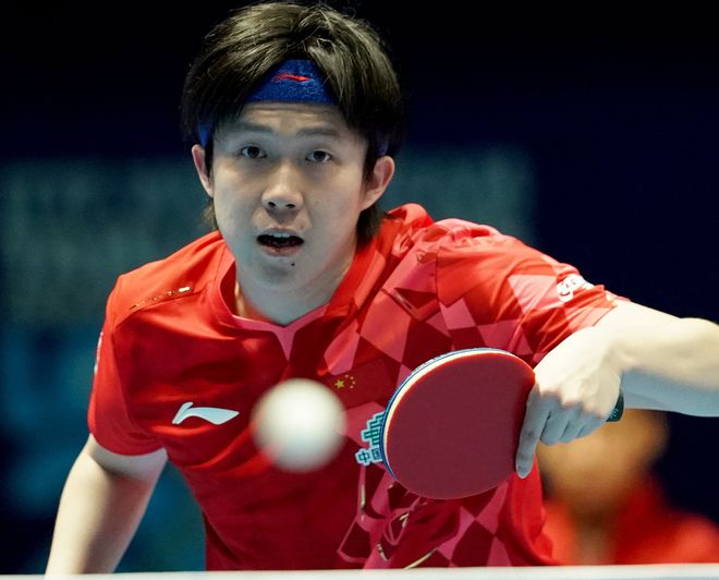 中国男乒伦敦世乒赛小组赛3-0力克英格兰